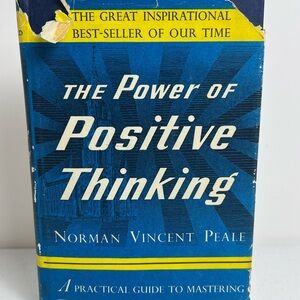 The Power of Positive Thinking (1952) Norman Vincent Peale First Edition HC DJ